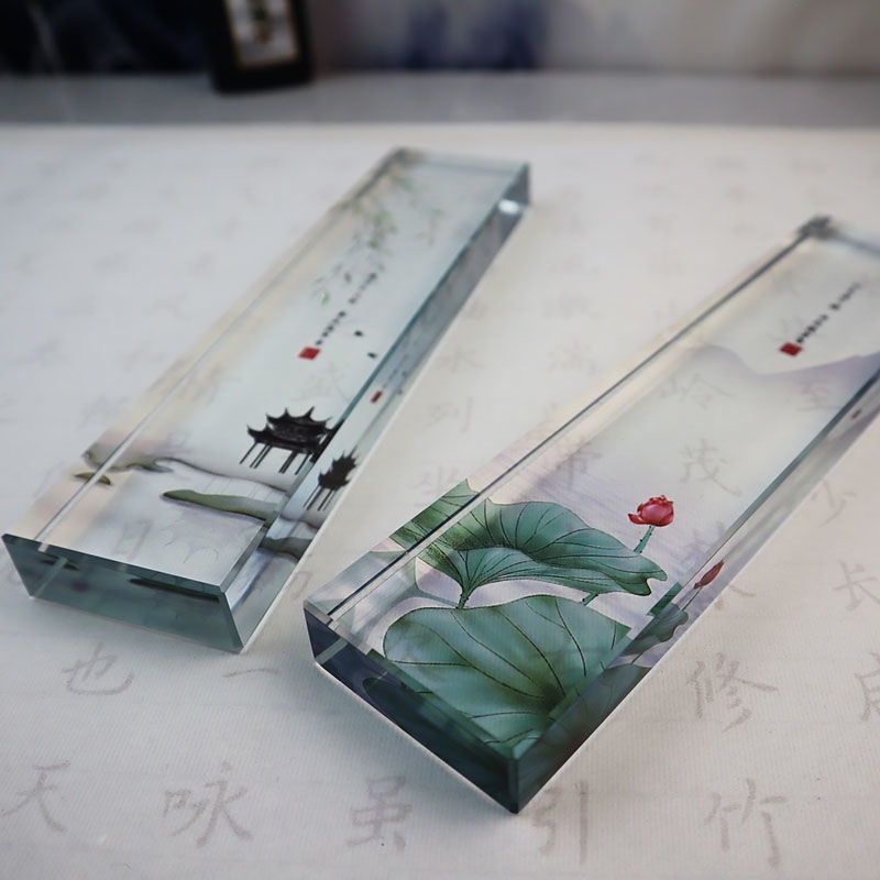 Glass Paperweight Traditional  - Book Weight Glass 리뷰 및 가격