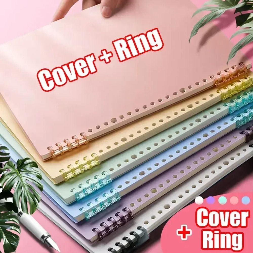 4Pcs PP Loose-leaf Book Cover  - Binder A4 Lever 리뷰 및 가격