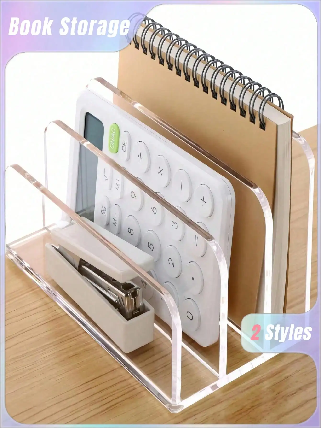 1Pc Acrylic File Folder, Desk  - Magazine Holder Rack 리뷰 및 가격