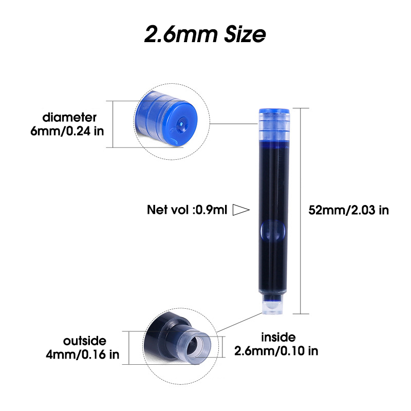 50pcs Fountain Pen Ink Cartrid - Fountain Pen Bottled Ink 리뷰 및 가격