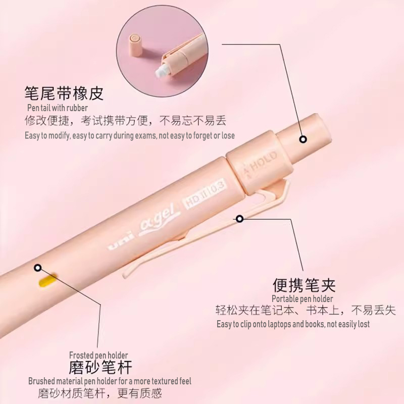 Uni M5-1009GG&UL-S Alpha-Gel S - Mechanical Pencil 0.3 리뷰 및 가격