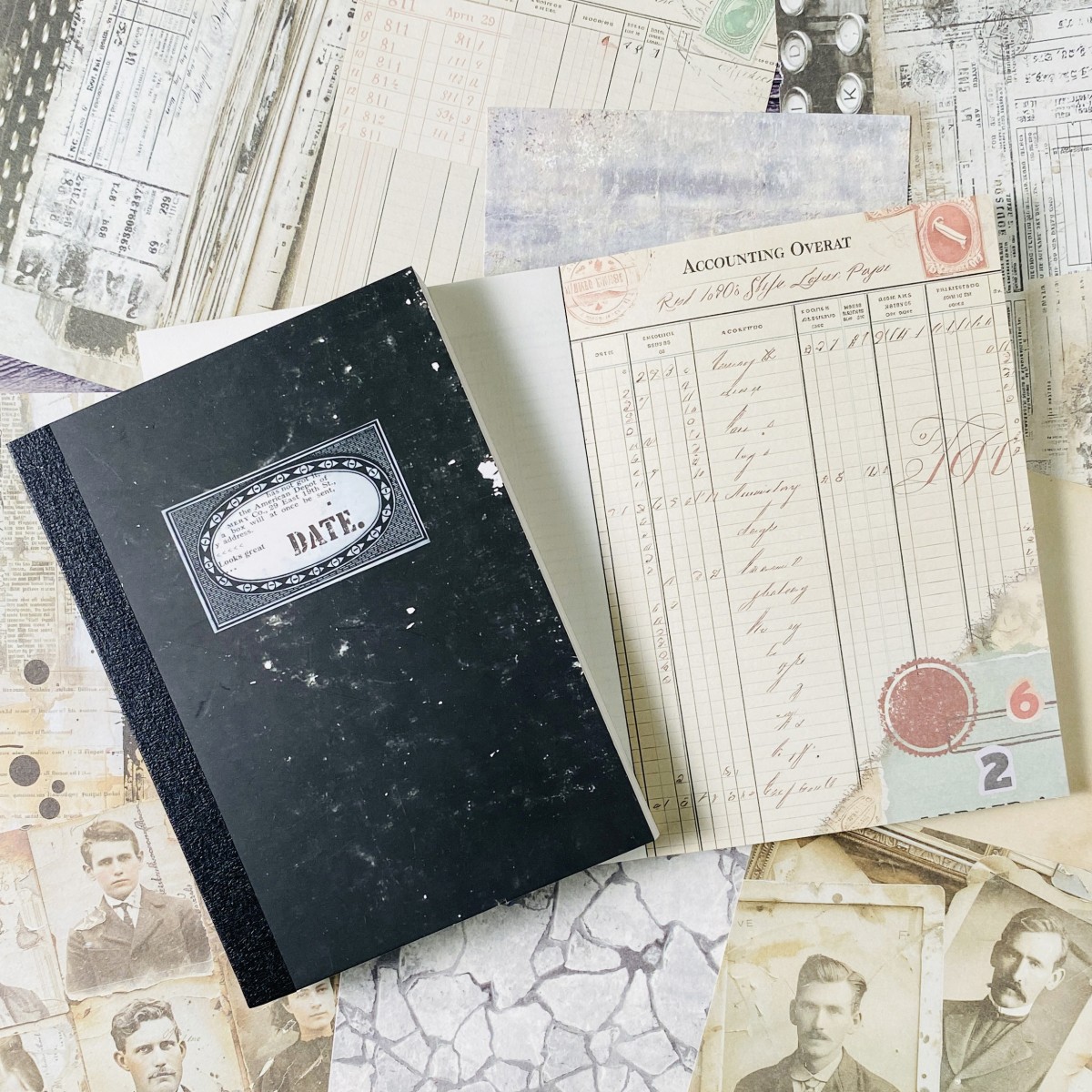 100sheets Vintage Scrapbook Pa - Ink Blotter Paper 리뷰 및 가격