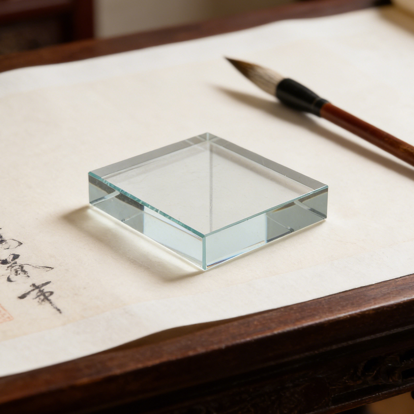 Glass Paperweight Rectangular  - Book Weight Glass 리뷰 및 가격