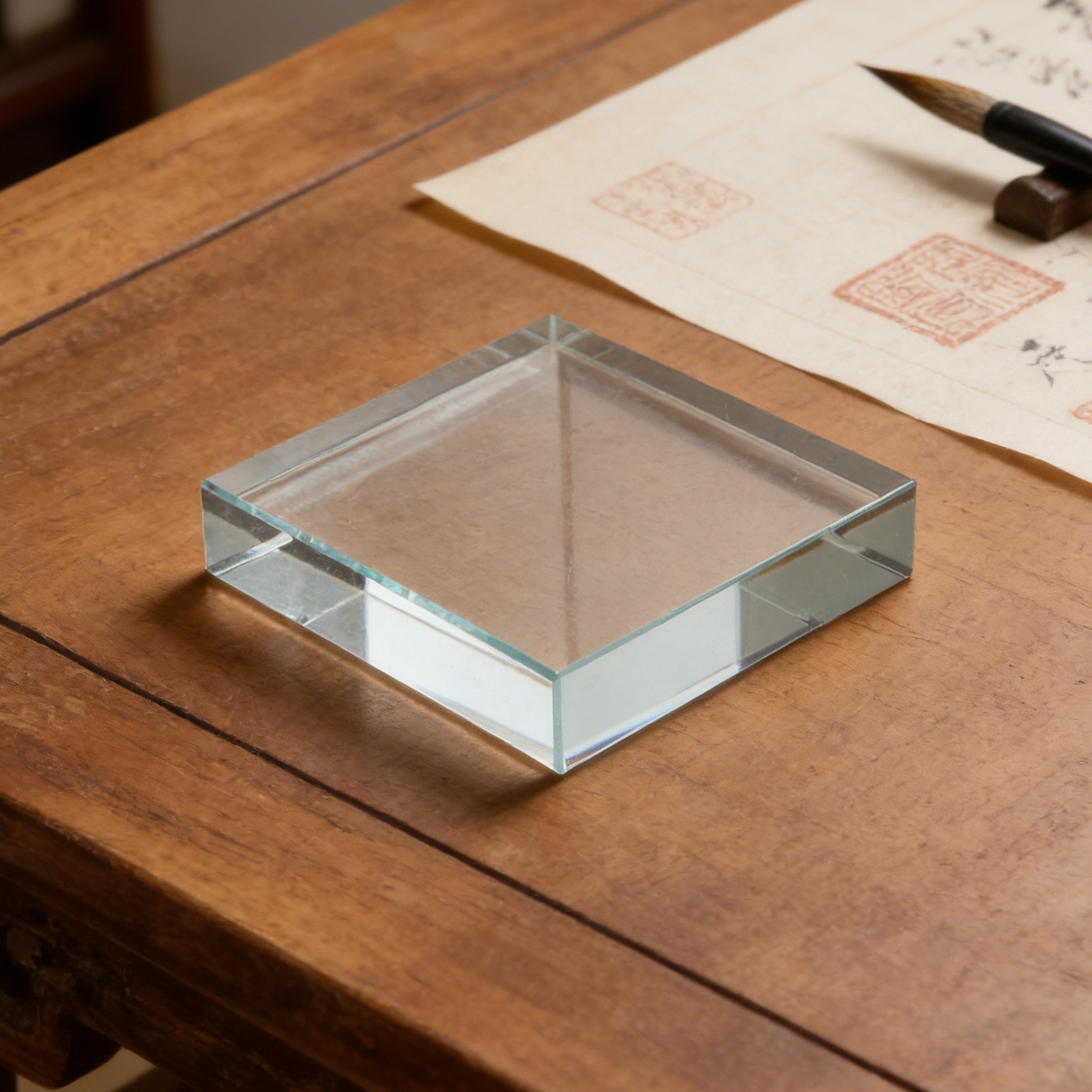 Glass Paperweight Rectangular  - Book Weight Glass 리뷰 및 가격
