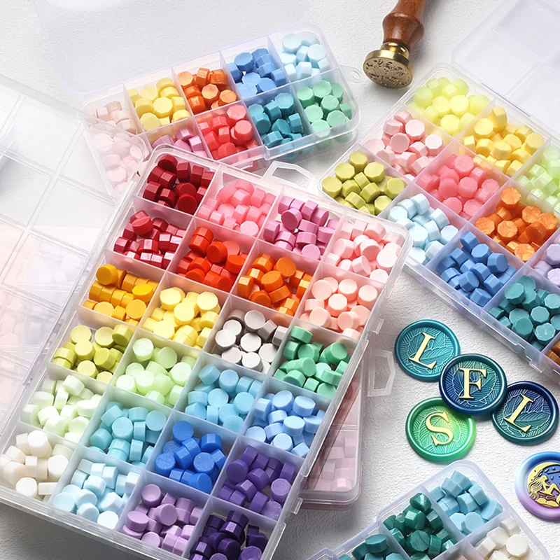Retro Sealing Wax Beads Set 10 - Wax Seal Stamp Set 리뷰 및 가격