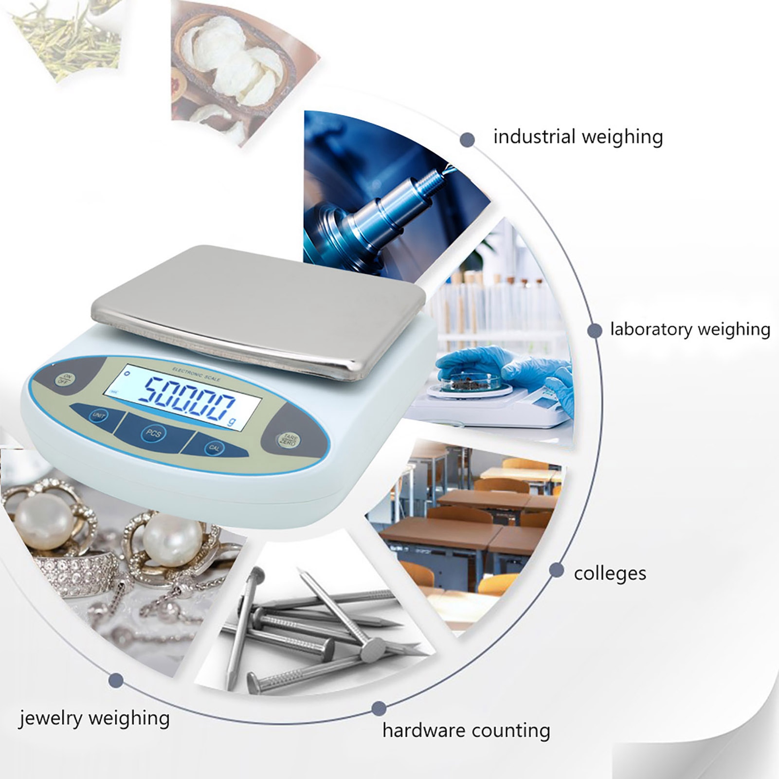 5000g 0.01g Digital Precision  - Tape Dispenser Weighted 리뷰 및 가격