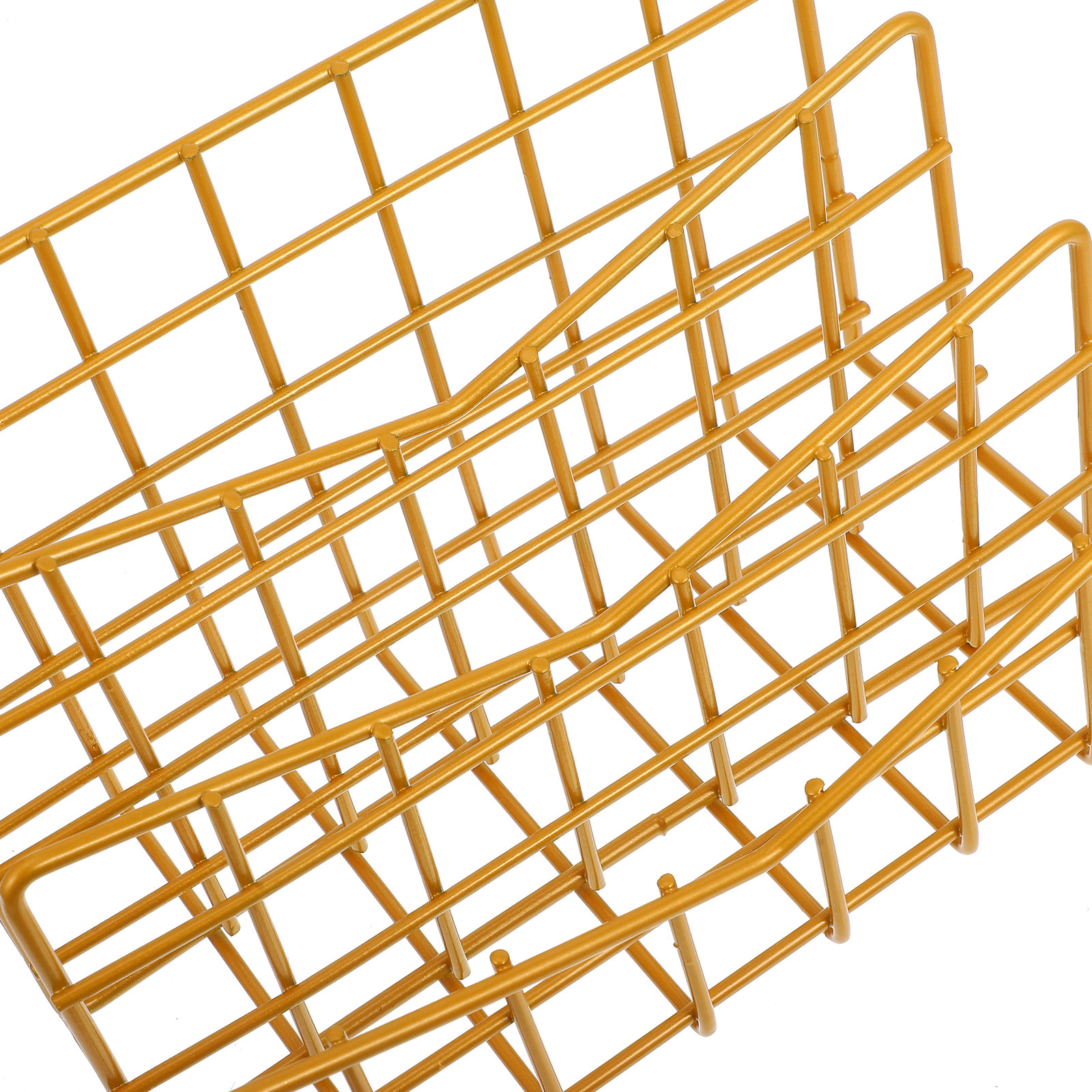 1Pcs Electroplated Metal Stora - Magazine Holder Rack 리뷰 및 가격