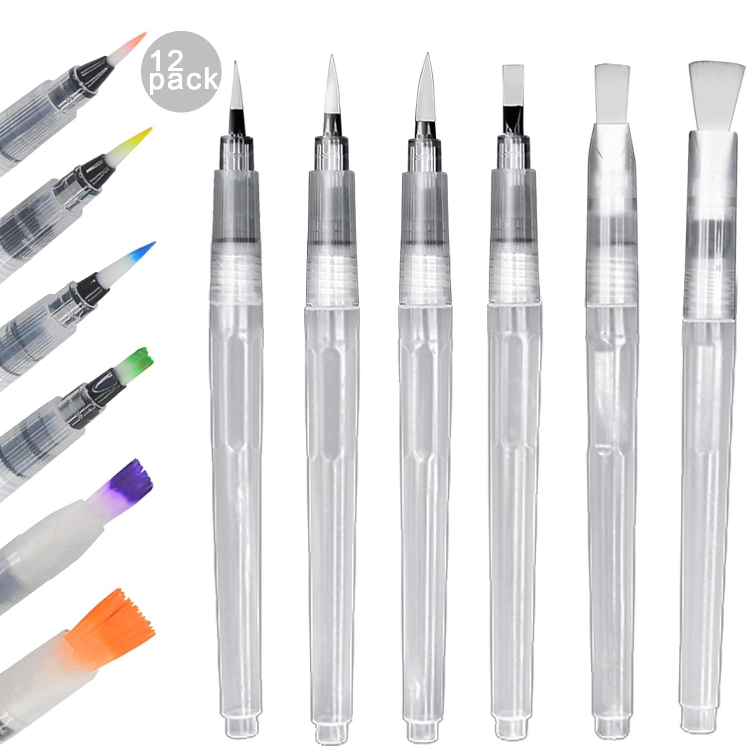 6/12/18pcs Water Color Brush P - Correction Pen Fine 리뷰 및 가격