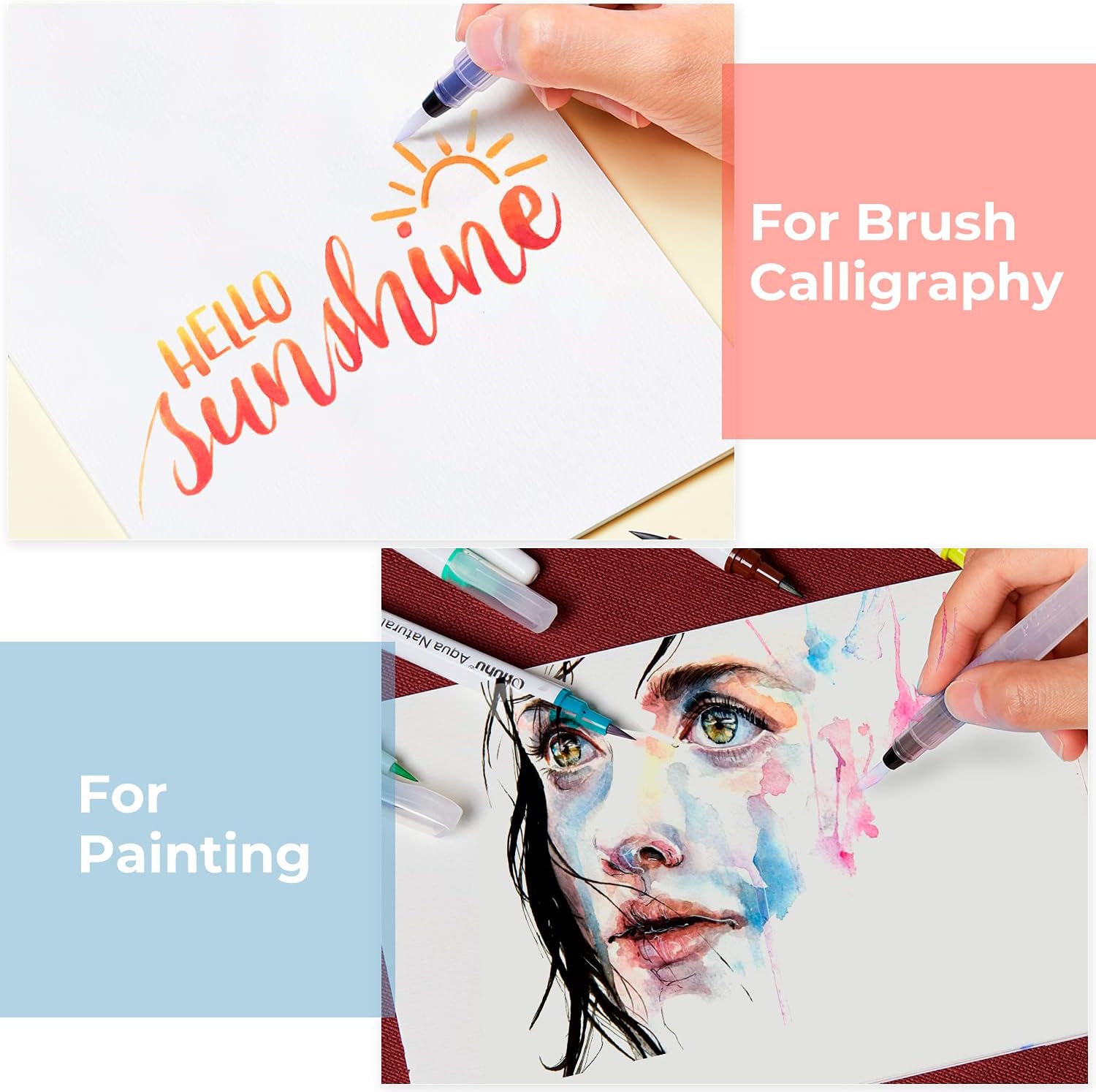 6/12/18pcs Water Color Brush P - Correction Pen Fine 리뷰 및 가격