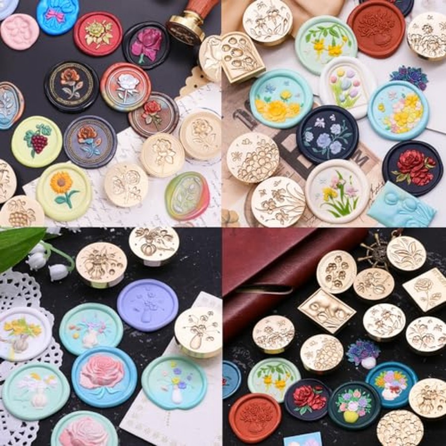 600Pcs Wax Seal Beads, Sealing - Wax Seal Stamp Set 리뷰 및 가격